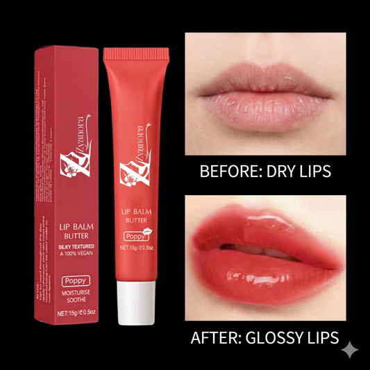 Hydrating Lip Balm for Dry Lips – Moisturizing & Nourishing Formula with Natural Shine – Smooth, Soft & Healthy Lips – Long-Lasting Lip Care for Women & Men